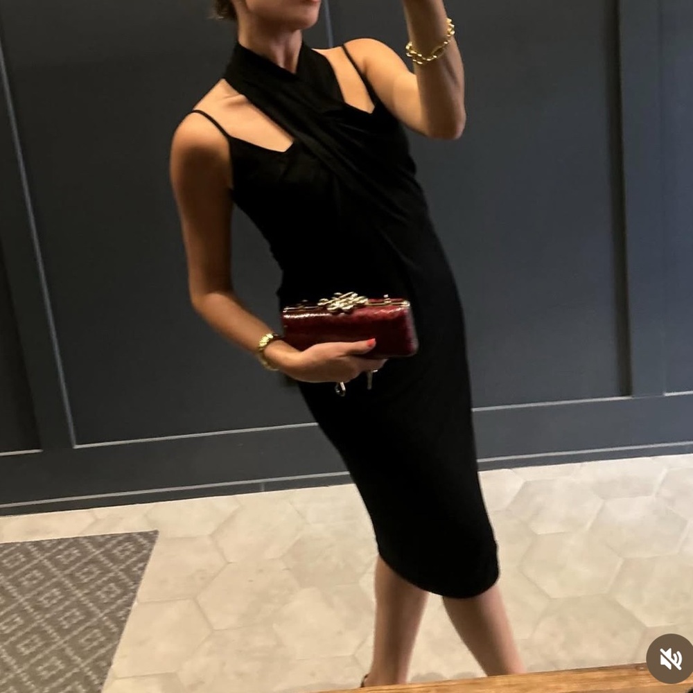 Alexander Wang Halterneck Knee-length Dress